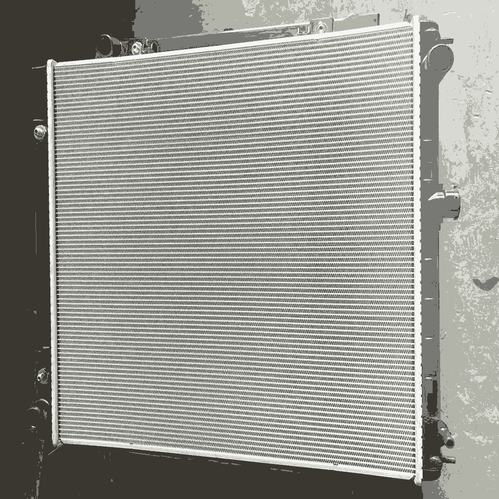 ကားရေတိုင်ကီ 21460-VC200 Fit Nissan Patrol Y61 Safari 2007 4.8L AT Engine Cooling Radiator